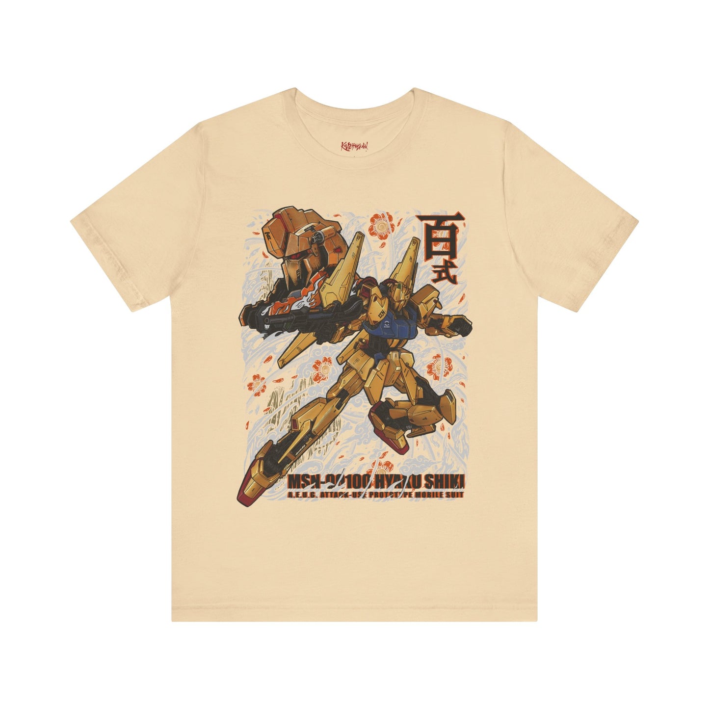 Gundam Mecha Robot anime Gunpla tshirt design boot by Katchmenaw collab with Princess Kimiko