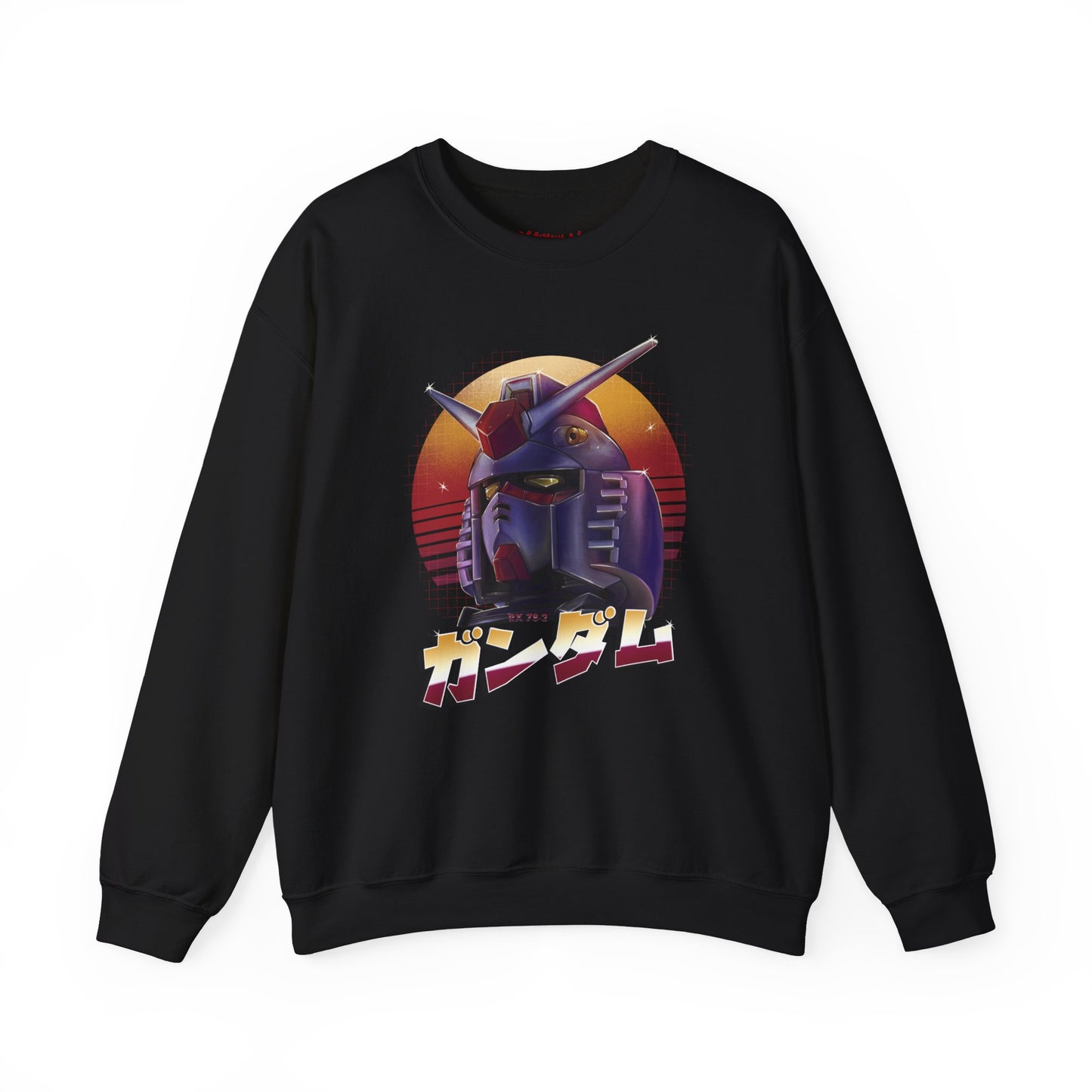 Gundam Mecha Robot anime Gunpla sweatshirt design boot by Katchmenaw collab with Princess Kimiko