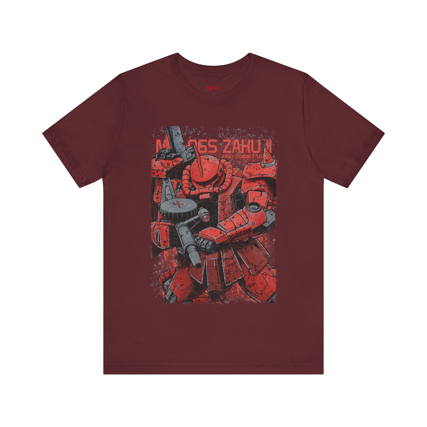 Gundam Mecha Robot anime Gunpla tshirt design boot by Katchmenaw collab with Princess Kimiko