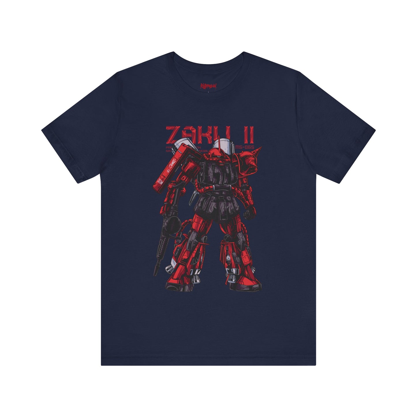 Gundam Mecha Robot anime Gunpla tshirt design boot by Katchmenaw collab with Princess Kimiko