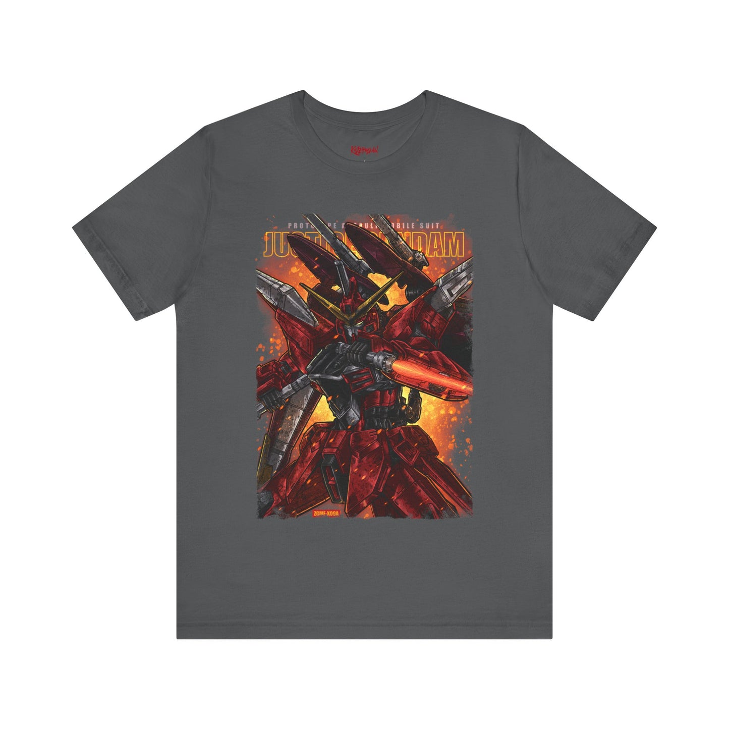 Gundam Mecha Robot anime Gunpla tshirt design boot by Katchmenaw collab with Princess Kimiko