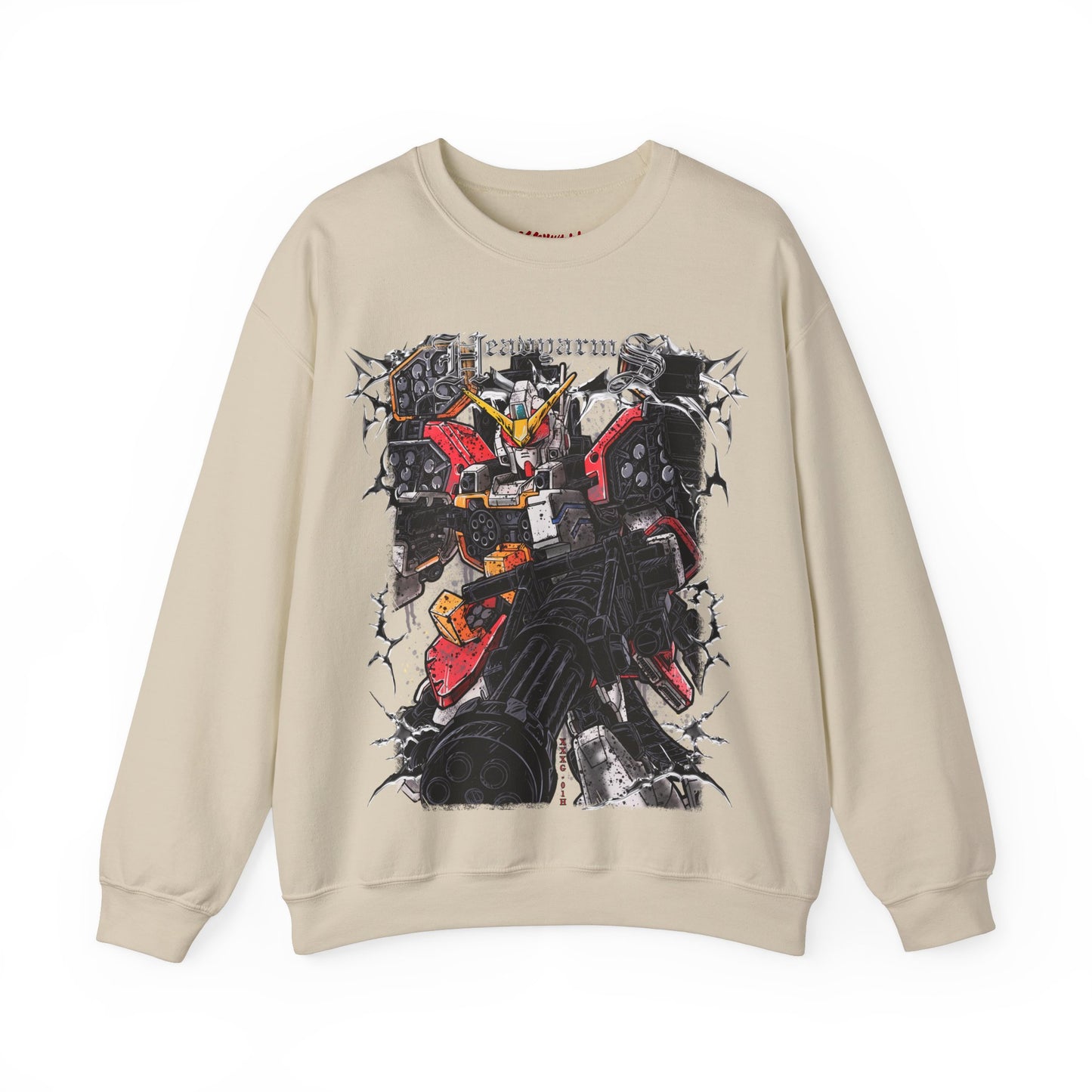 GUNDAM MOBILE SUIT HEAVYARMS GUNDAM CREWNECK SWEATSHIRT