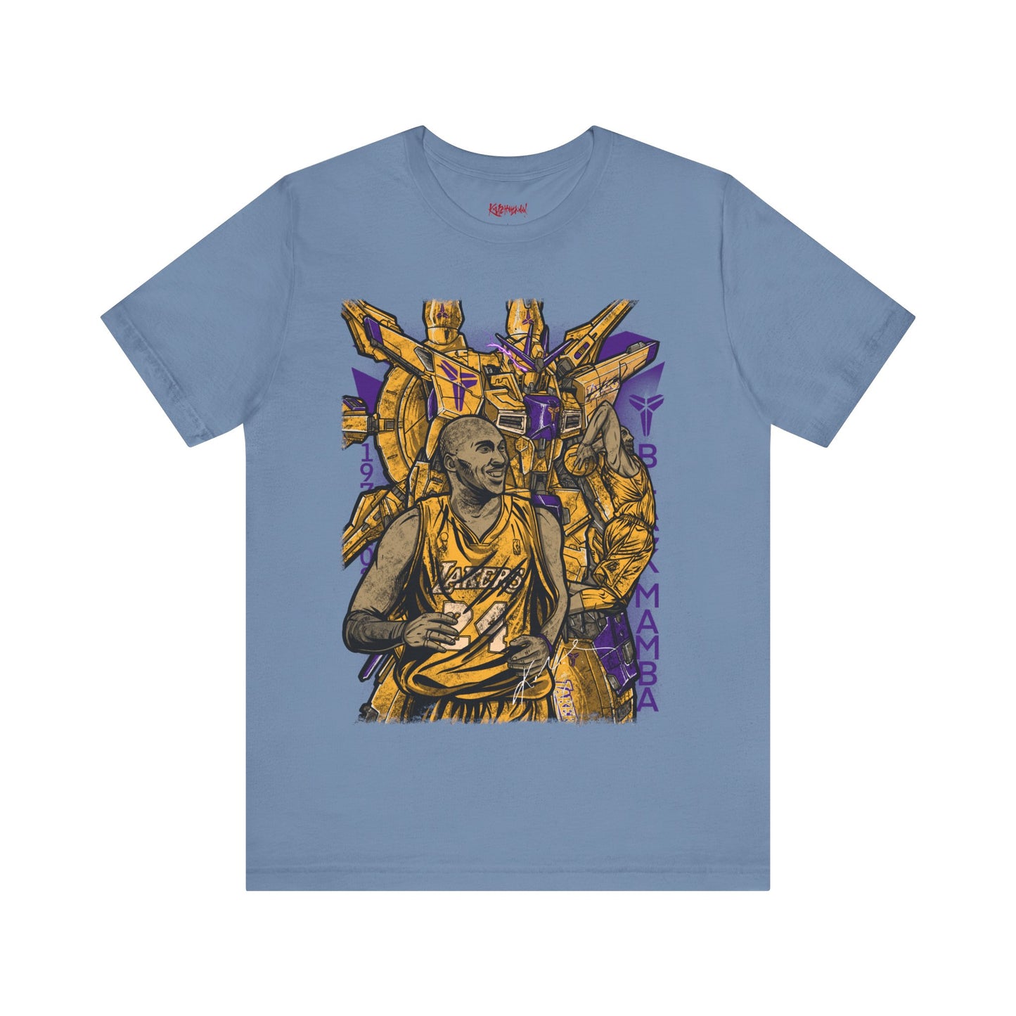 Gundam Mecha Robot anime Gunpla tshirt design boot by Katchmenaw collab with Princess Kimiko