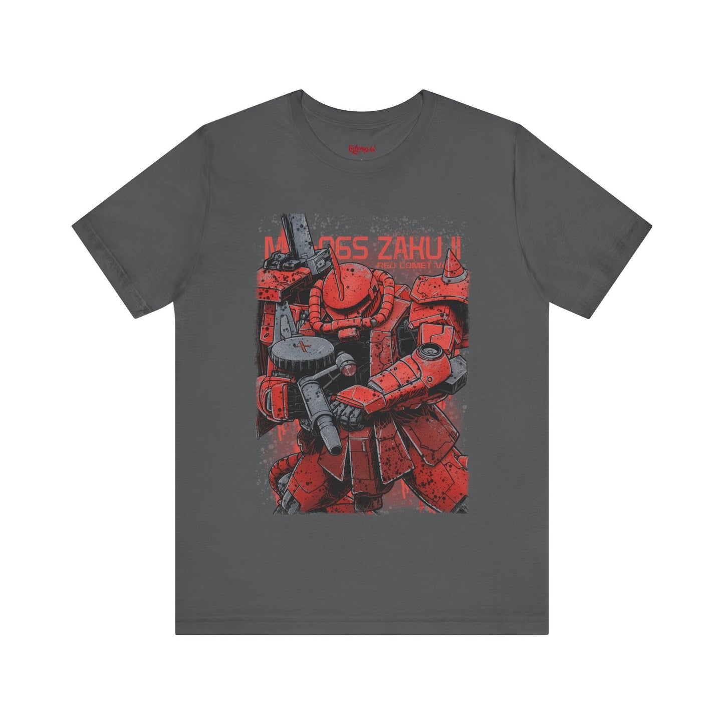 Gundam Mecha Robot anime Gunpla tshirt design boot by Katchmenaw collab with Princess Kimiko