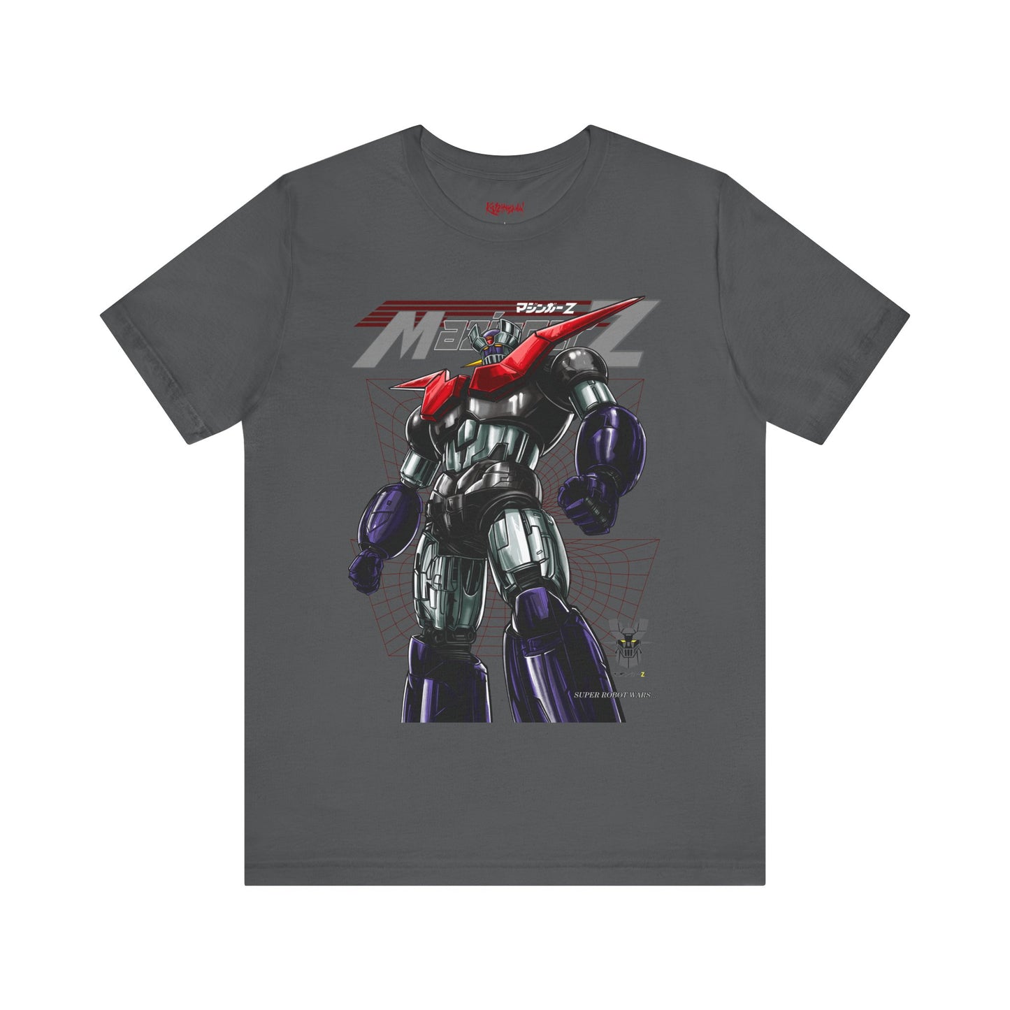 Gundam Mecha Robot anime Gunpla tshirt design boot by Katchmenaw collab with Princess Kimiko