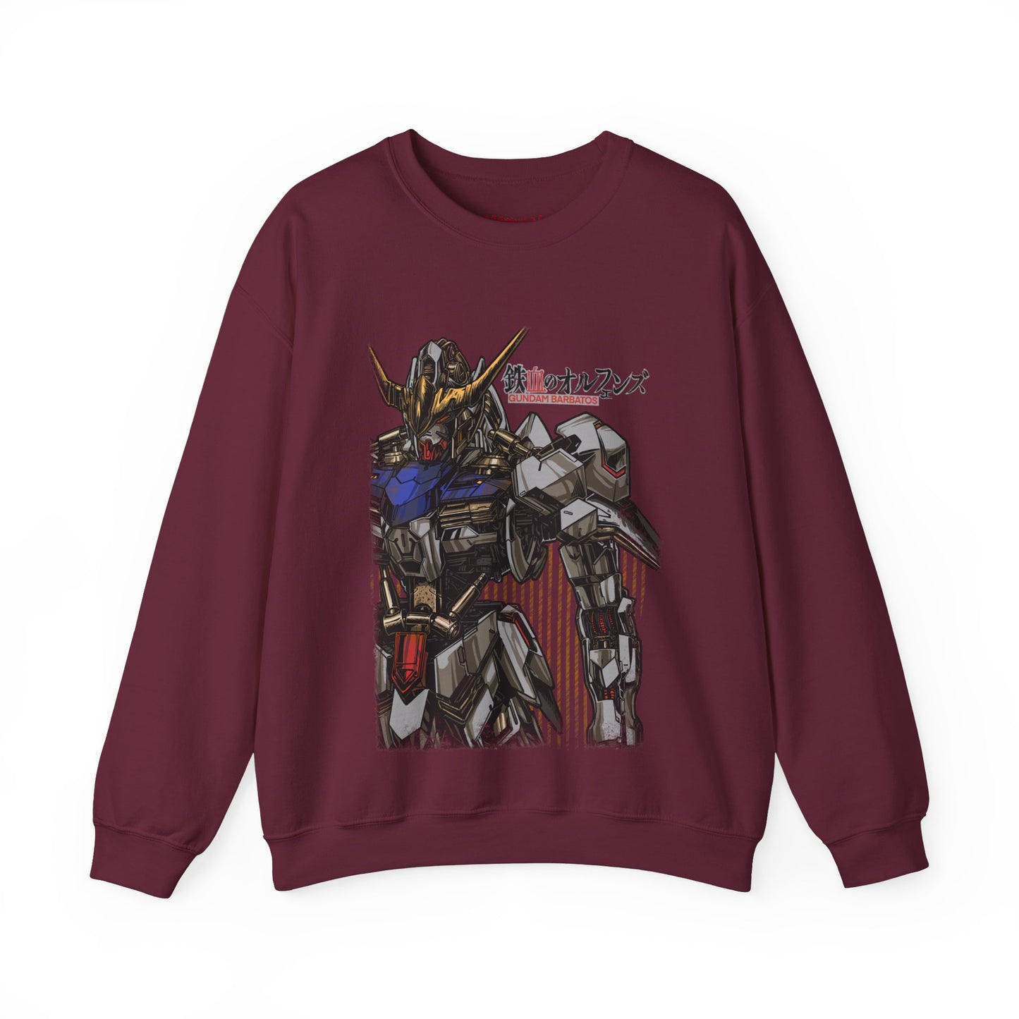 GUNDAM MOBILE SUIT BARBATOS SIDE CREWNECK SWEATSHIRT