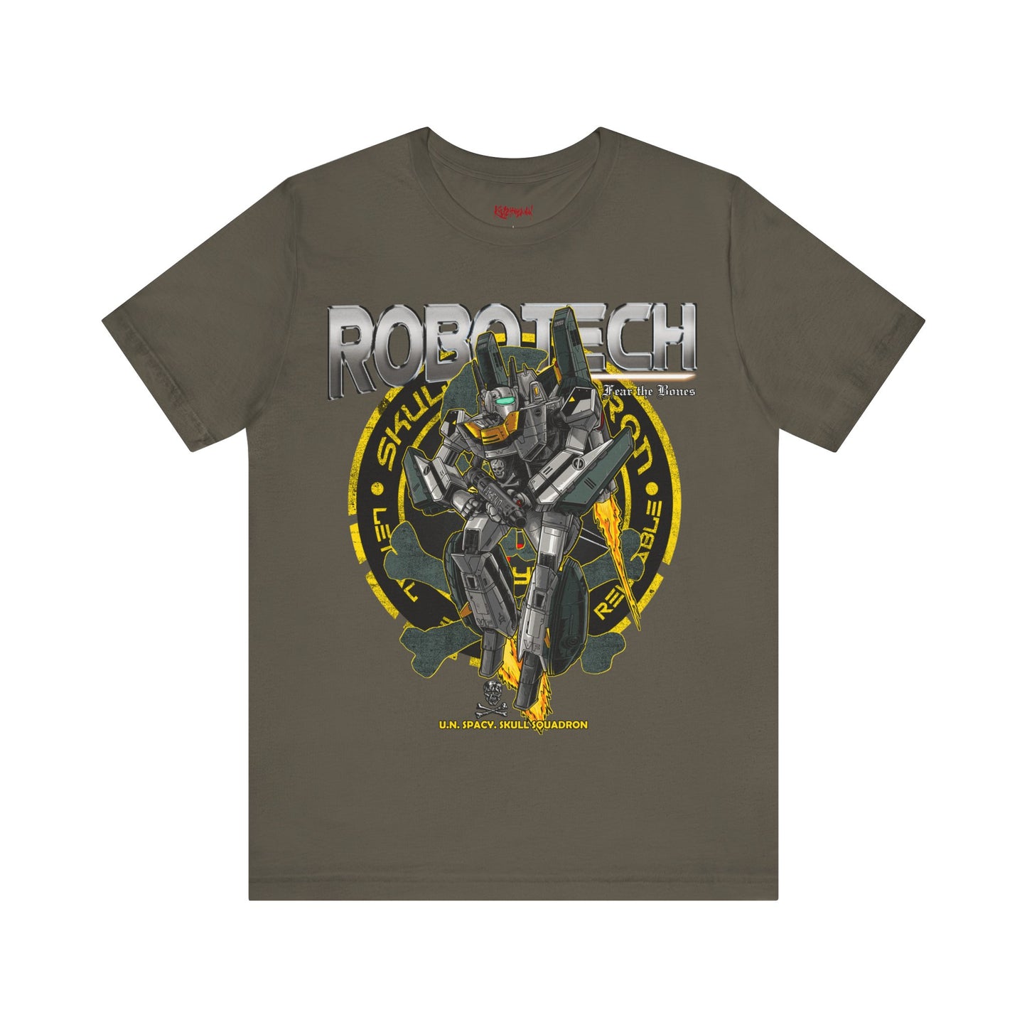 Gundam Mecha Robot anime Gunpla tshirt design boot by Katchmenaw collab with Princess Kimiko