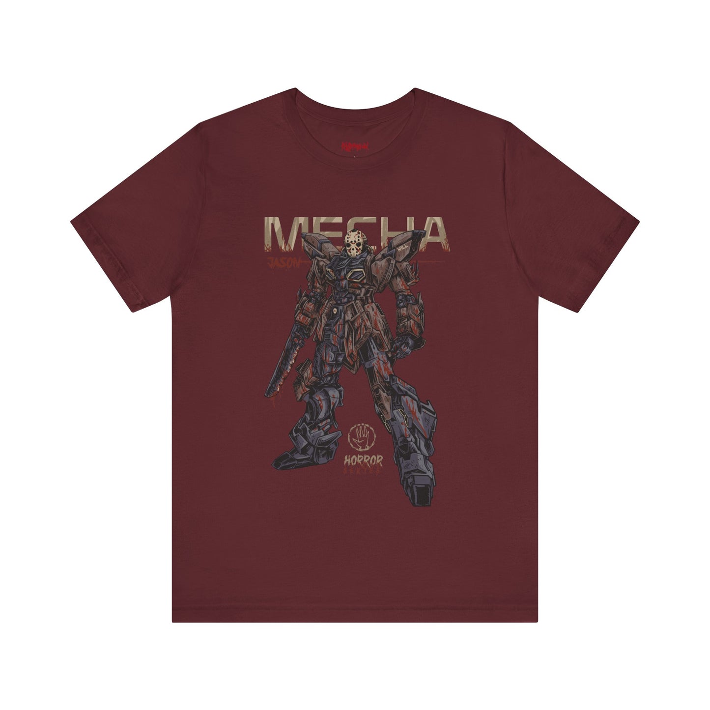 Gundam Mecha Robot anime Gunpla tshirt design boot by Katchmenaw collab with Princess Kimiko