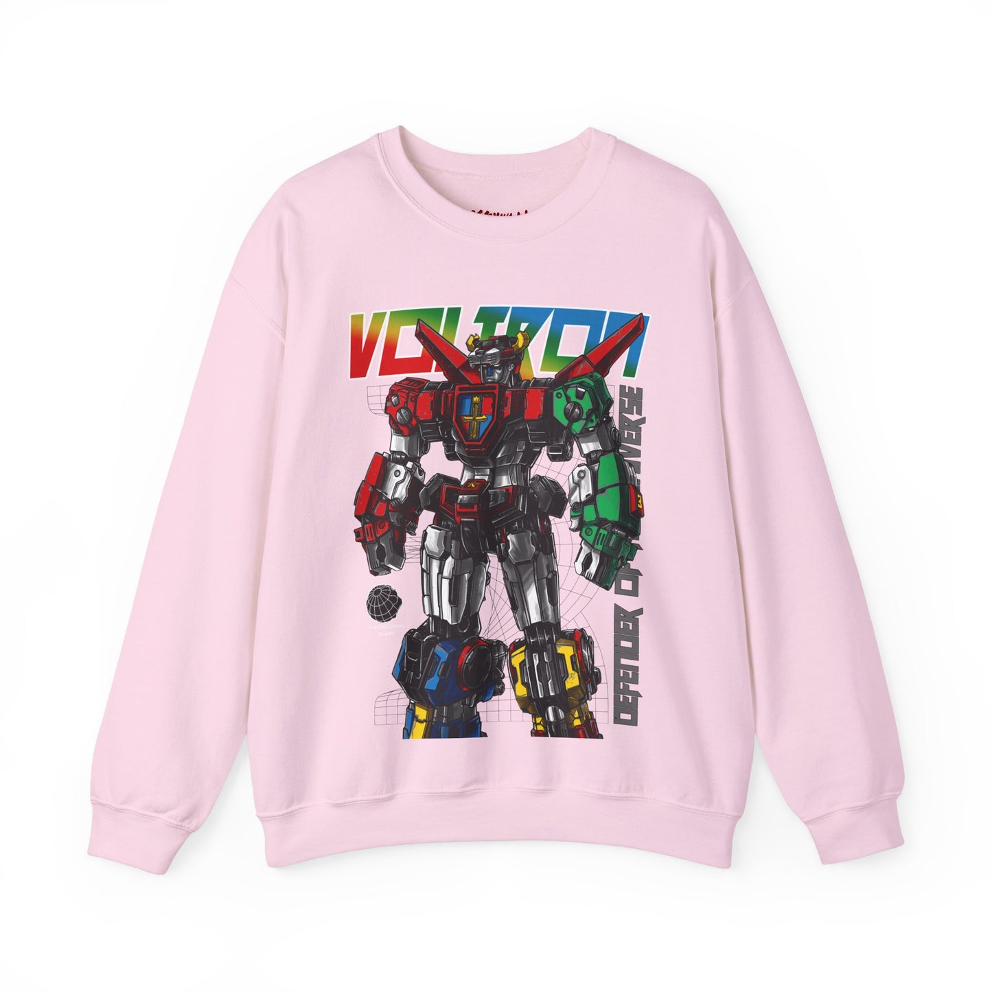 GUNDAM MOBILE SUIT 008 VOLTRON READY CREWNECK SWEATSHIRT