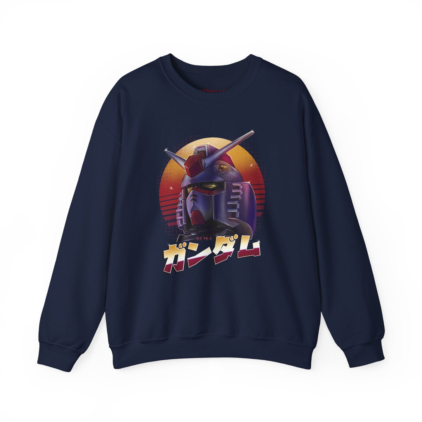 Gundam Mecha Robot anime Gunpla sweatshirt design boot by Katchmenaw collab with Princess Kimiko