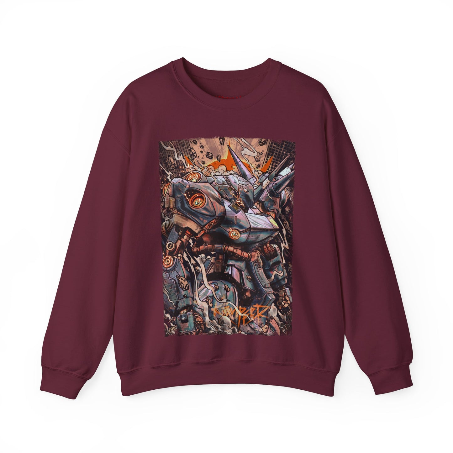 MOBILE SUIT GUNDAM KAMPER CREWNECK SWEATSHIRT