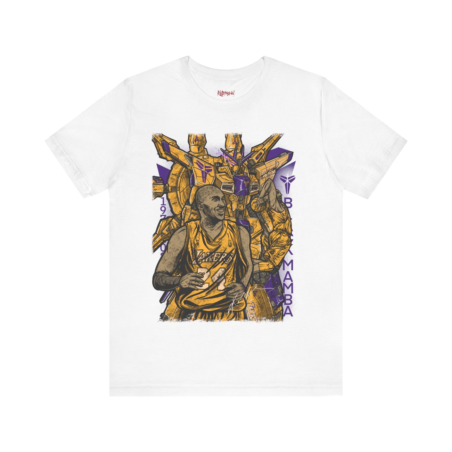 Gundam Mecha Robot anime Gunpla tshirt design boot by Katchmenaw collab with Princess Kimiko