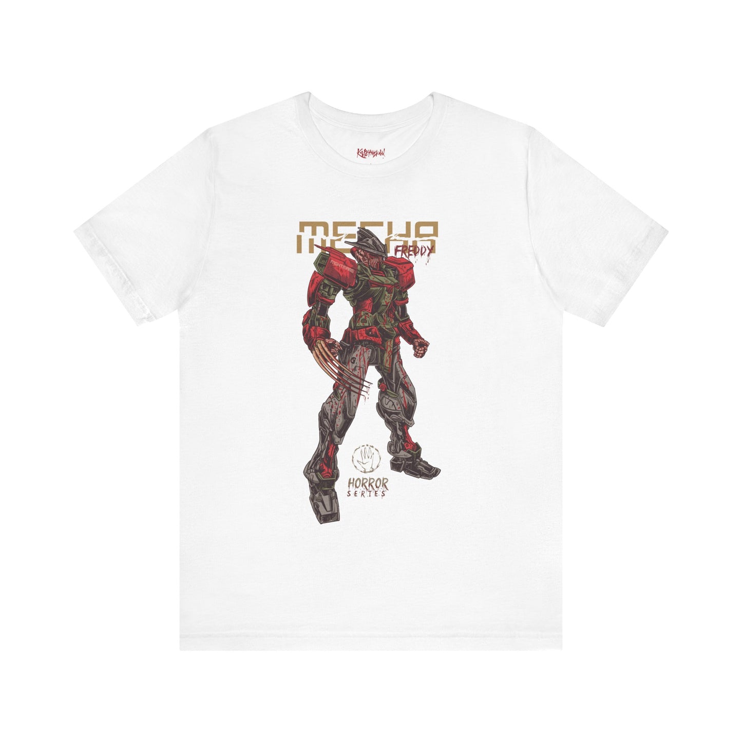 Gundam Mecha Robot anime Gunpla tshirt design boot by Katchmenaw collab with Princess Kimiko