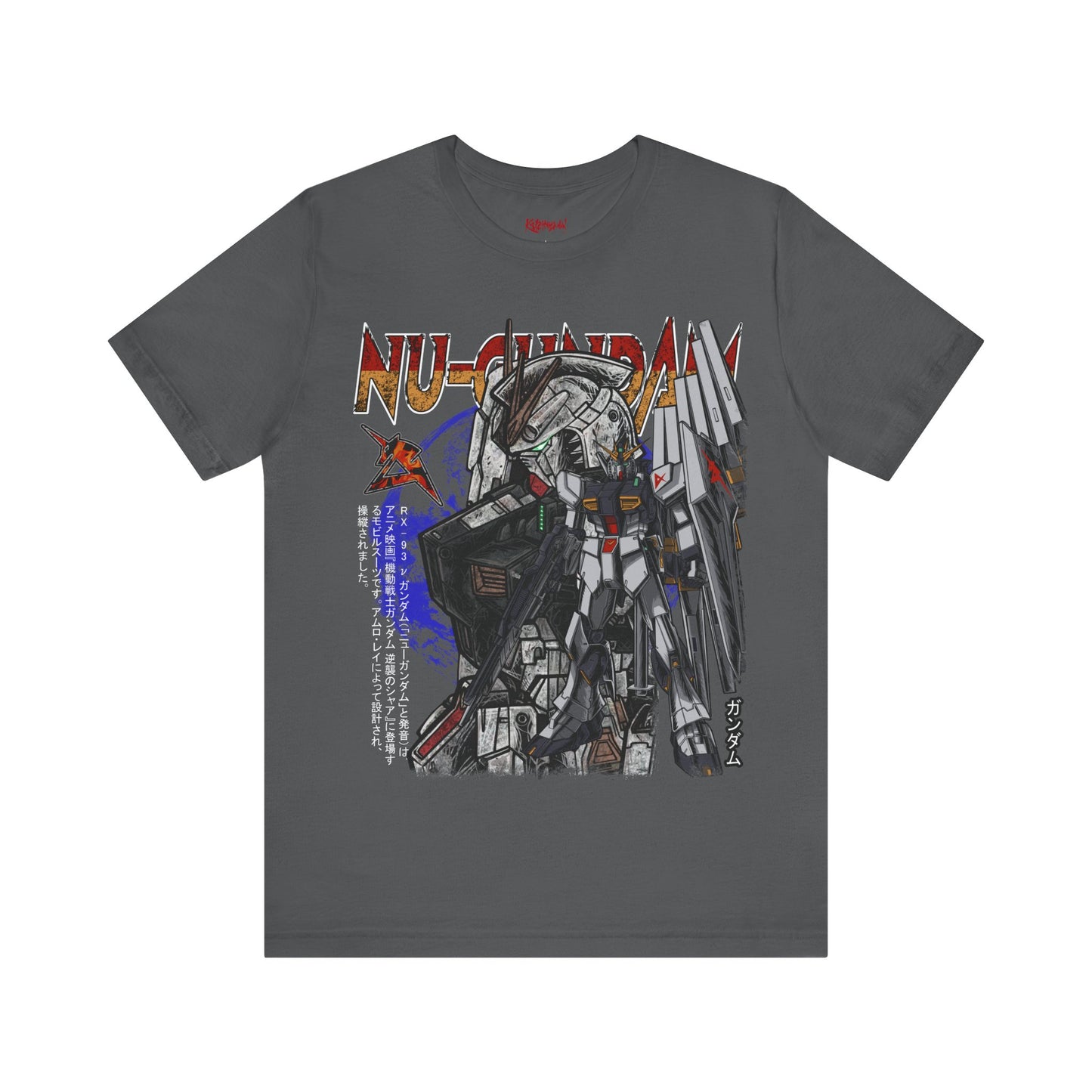 Gundam Mecha Robot anime Gunpla tshirt design boot by Katchmenaw collab with Princess Kimiko