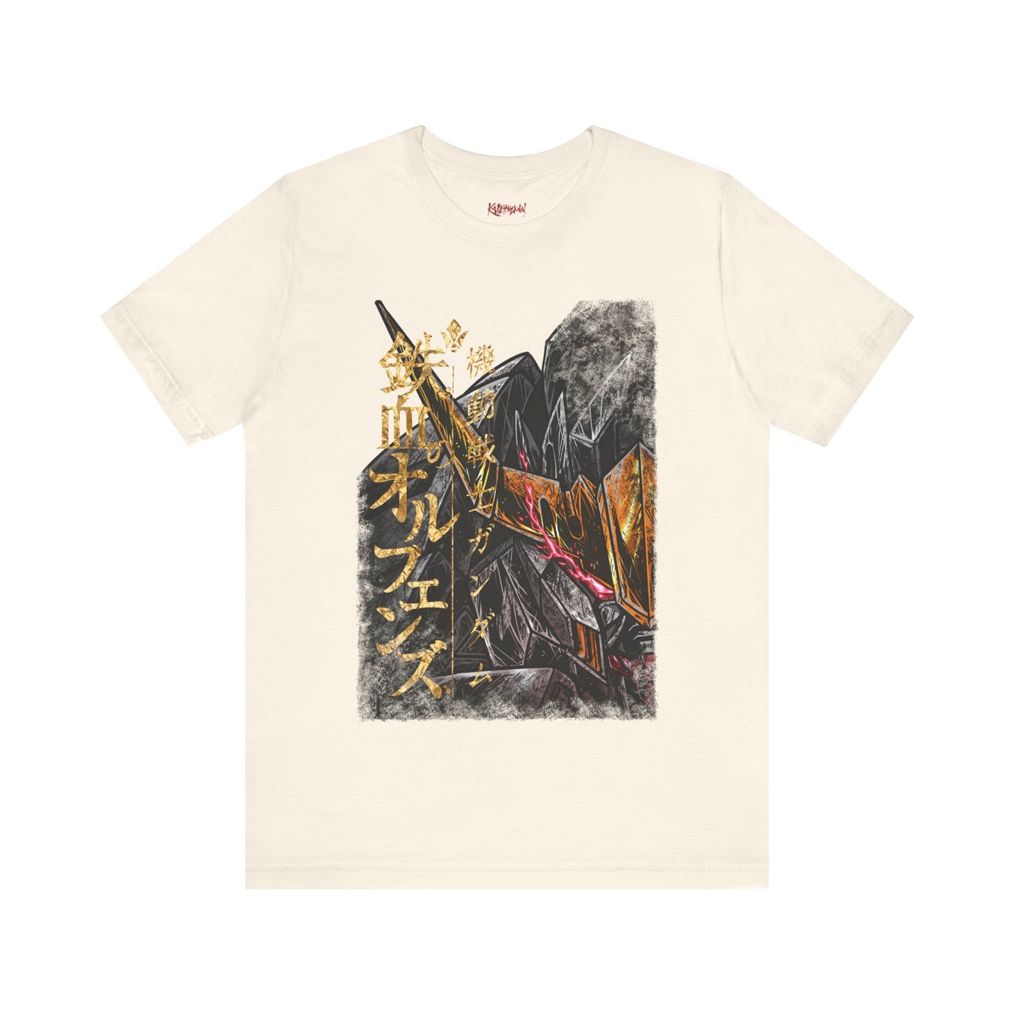 Gundam Mecha Robot anime Gunpla tshirt design boot by Katchmenaw collab with Princess Kimiko