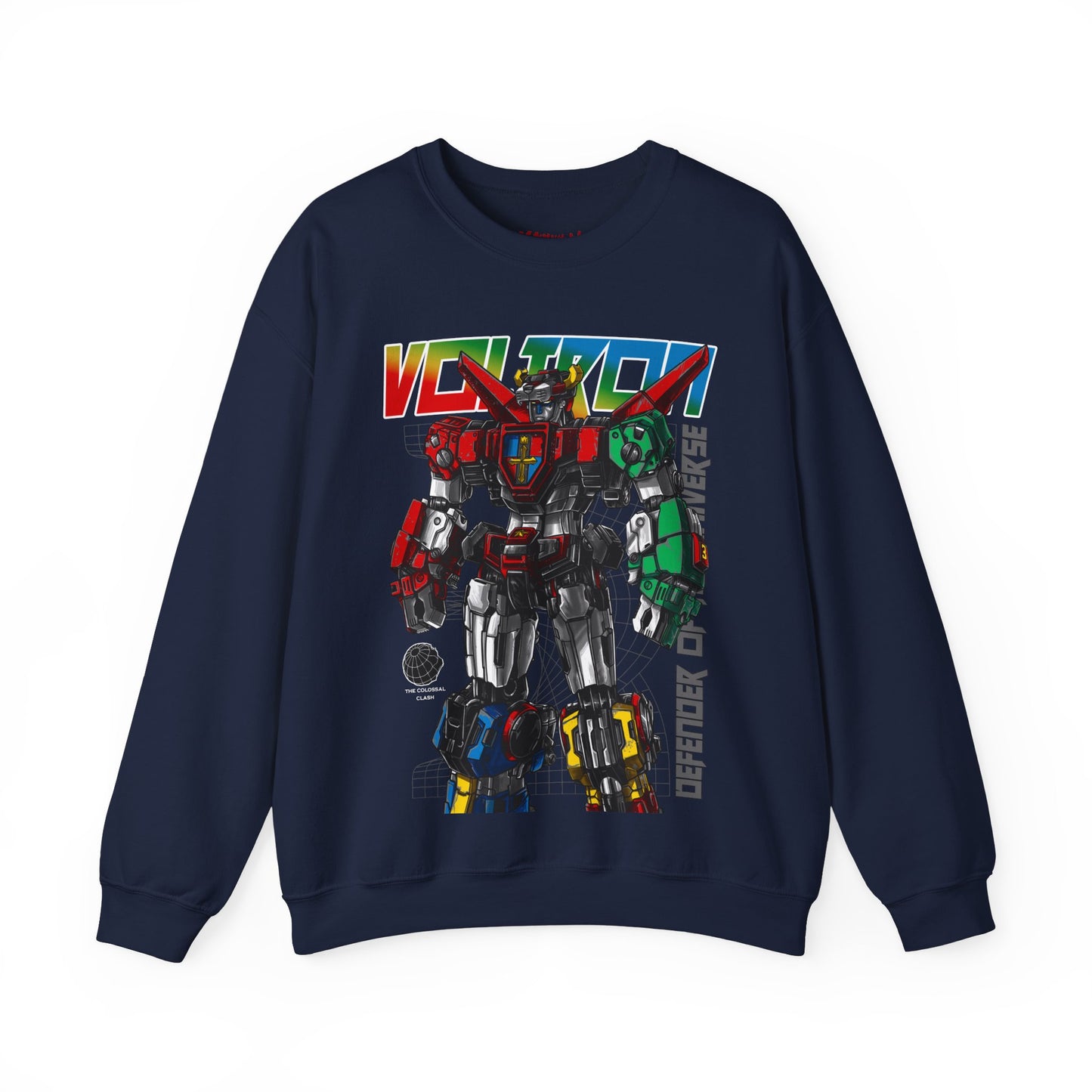 GUNDAM MOBILE SUIT 008 VOLTRON READY CREWNECK SWEATSHIRT