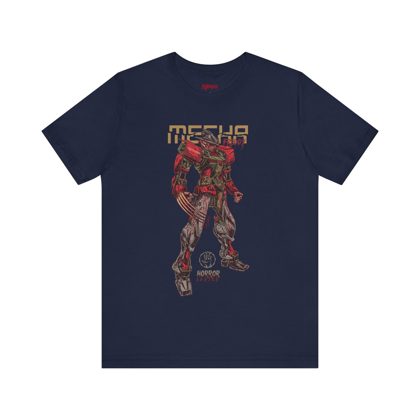 Gundam Mecha Robot anime Gunpla tshirt design boot by Katchmenaw collab with Princess Kimiko