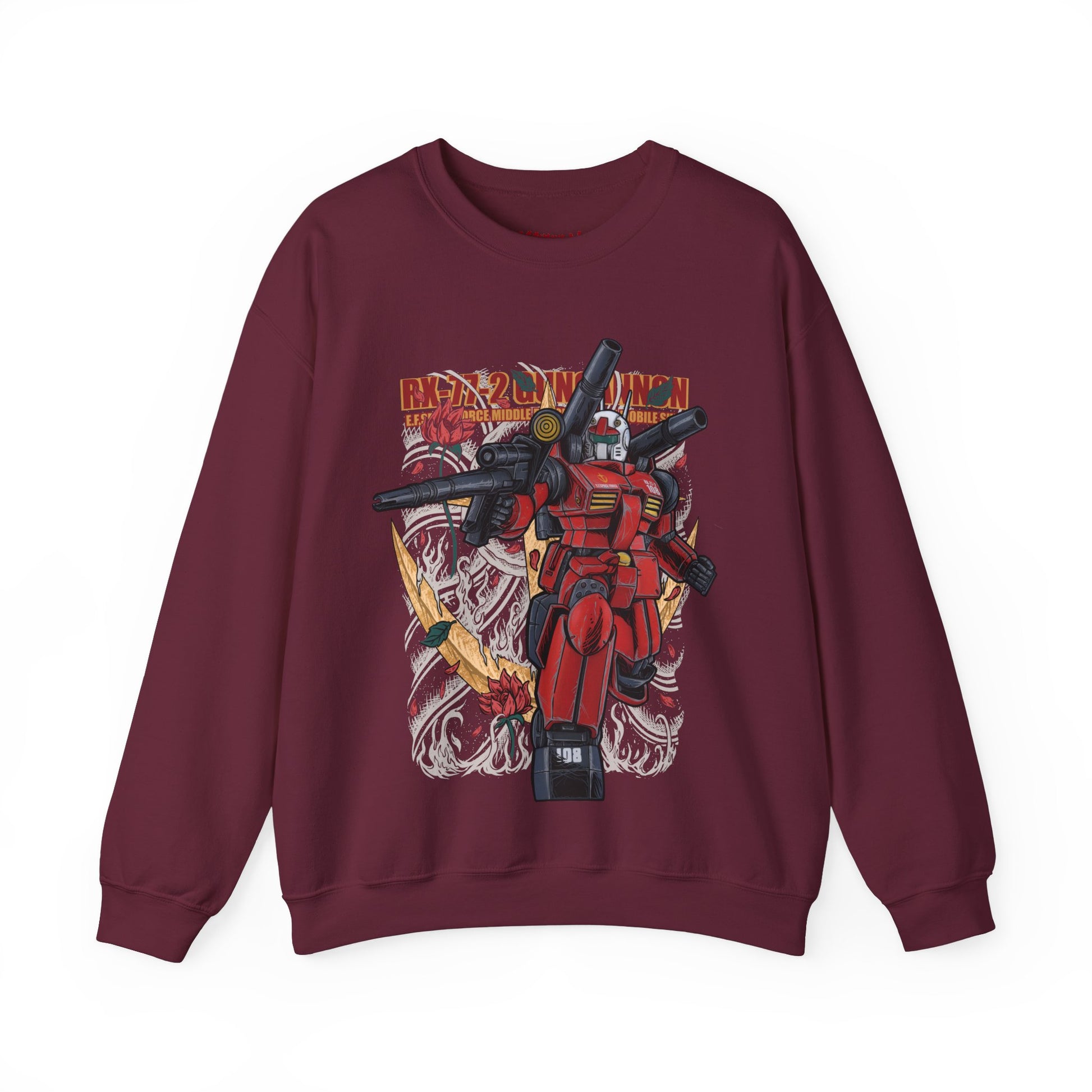 Gundam Mecha Robot anime Gunpla tshirt design boot by Katchmenaw collab with Princess Kimiko