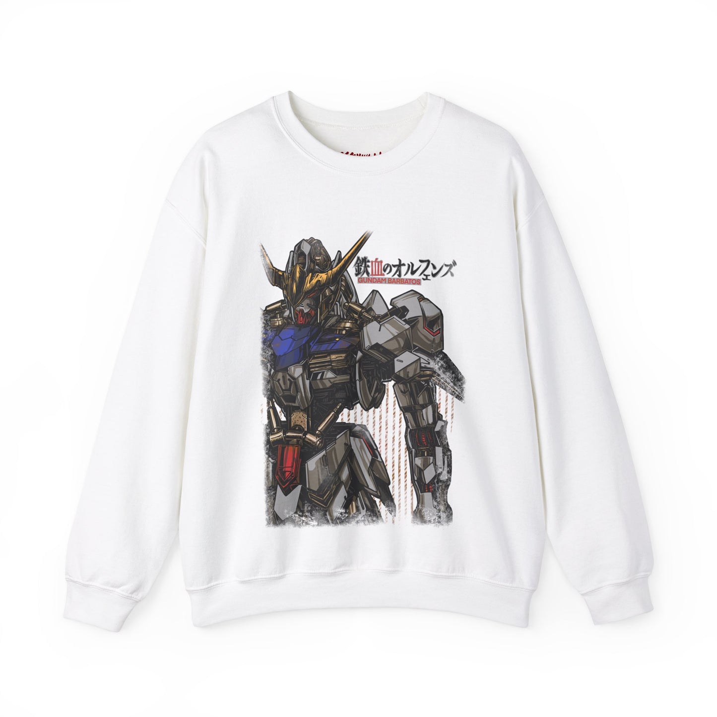 GUNDAM MOBILE SUIT BARBATOS SIDE CREWNECK SWEATSHIRT