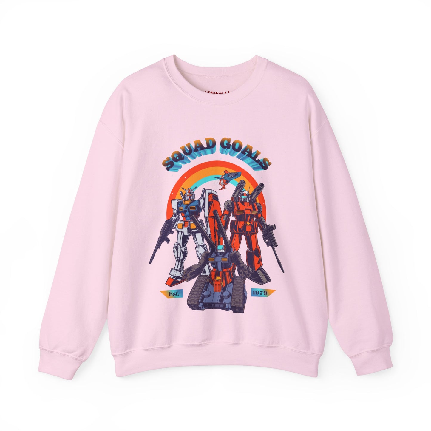 GUNDAM MOBILE SUIT SQUADRON CREWNECK SWEATSHIRT