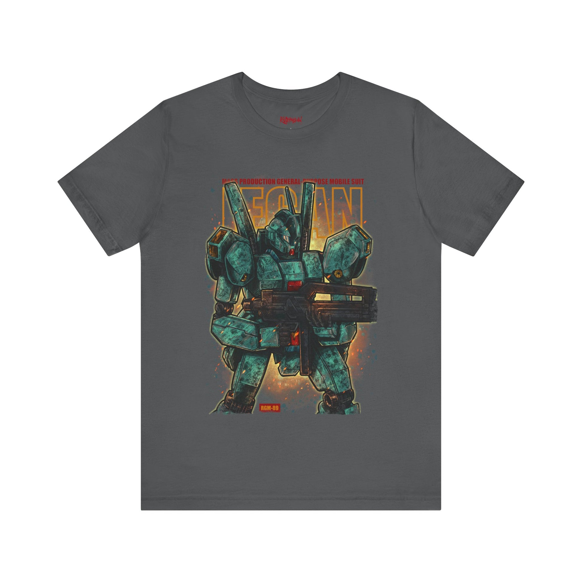 Gundam Mecha Robot anime Gunpla tshirt design boot by Katchmenaw collab with Princess Kimiko