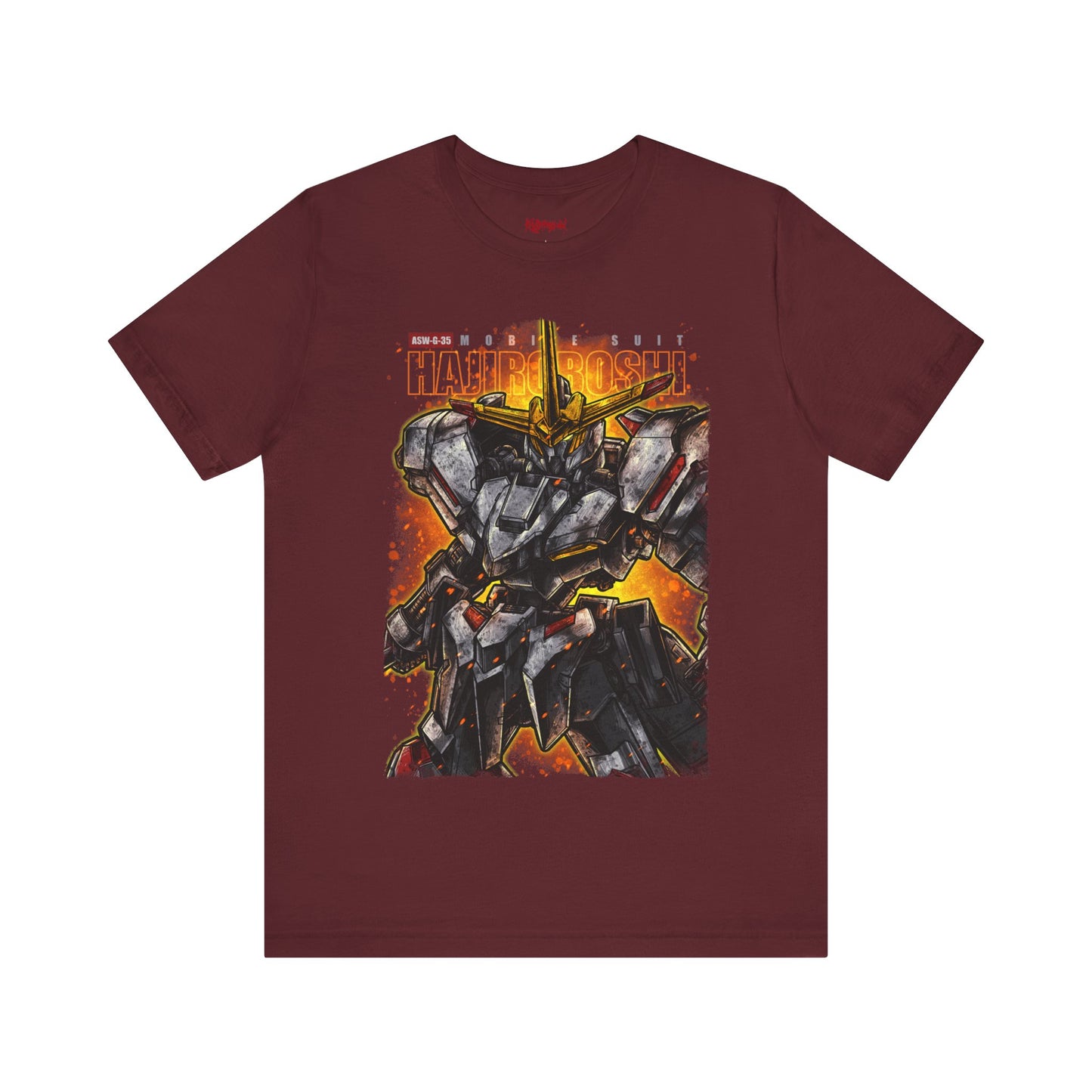 Gundam Mecha Robot anime Gunpla tshirt design boot by Katchmenaw collab with Princess Kimiko