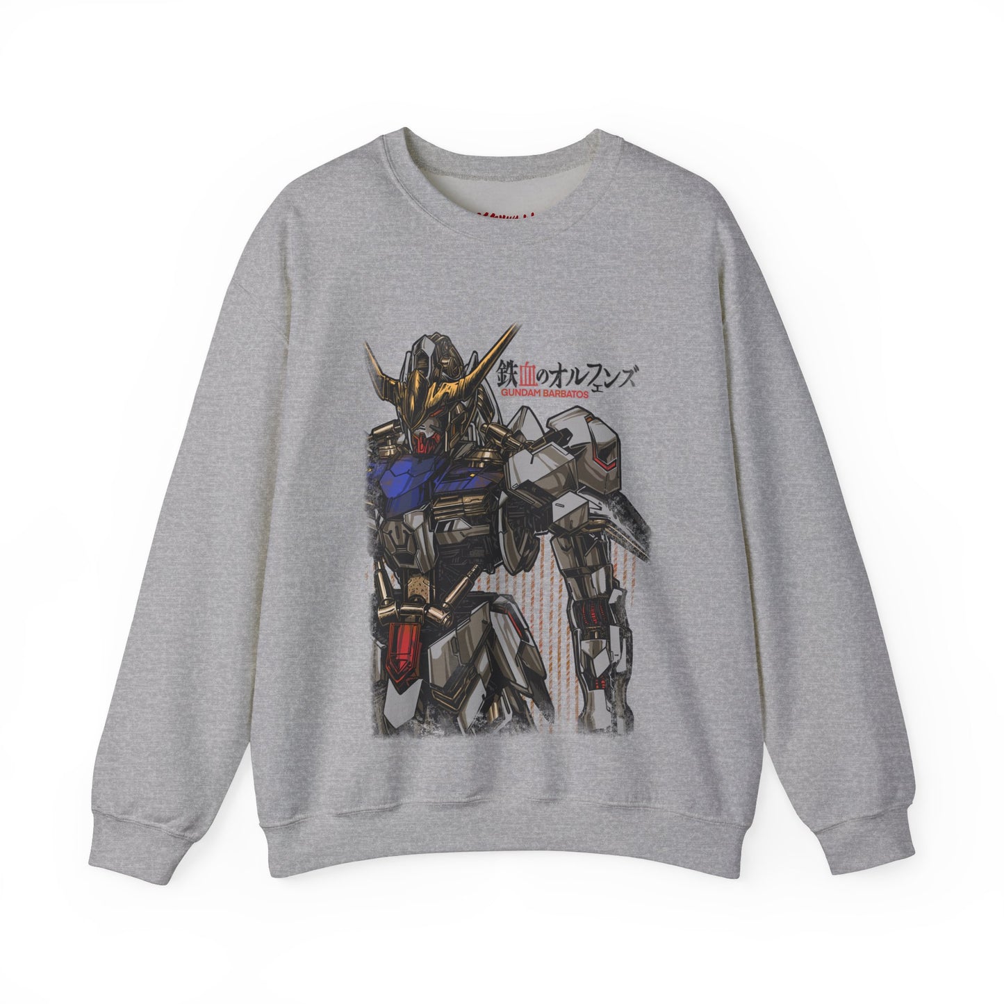 GUNDAM MOBILE SUIT BARBATOS SIDE CREWNECK SWEATSHIRT