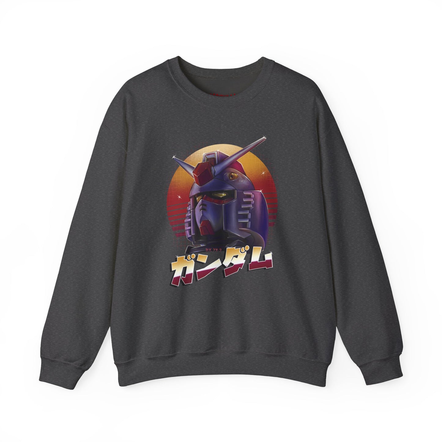 Gundam Mecha Robot anime Gunpla sweatshirt design boot by Katchmenaw collab with Princess Kimiko