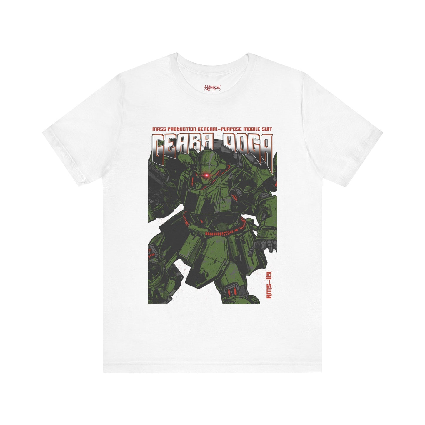 Gundam Mecha Robot anime Gunpla tshirt design boot by Katchmenaw collab with Princess Kimiko