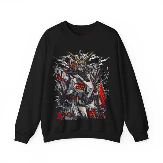 GUNDAM MOBILE SUIT UNICORN CREWNECK SWEATSHIRT