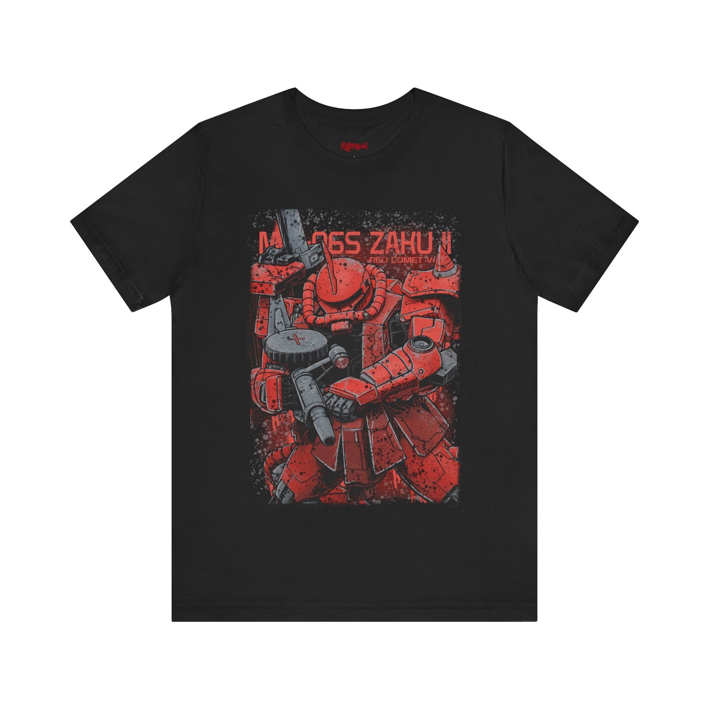 Gundam Mecha Robot anime Gunpla tshirt design boot by Katchmenaw collab with Princess Kimiko