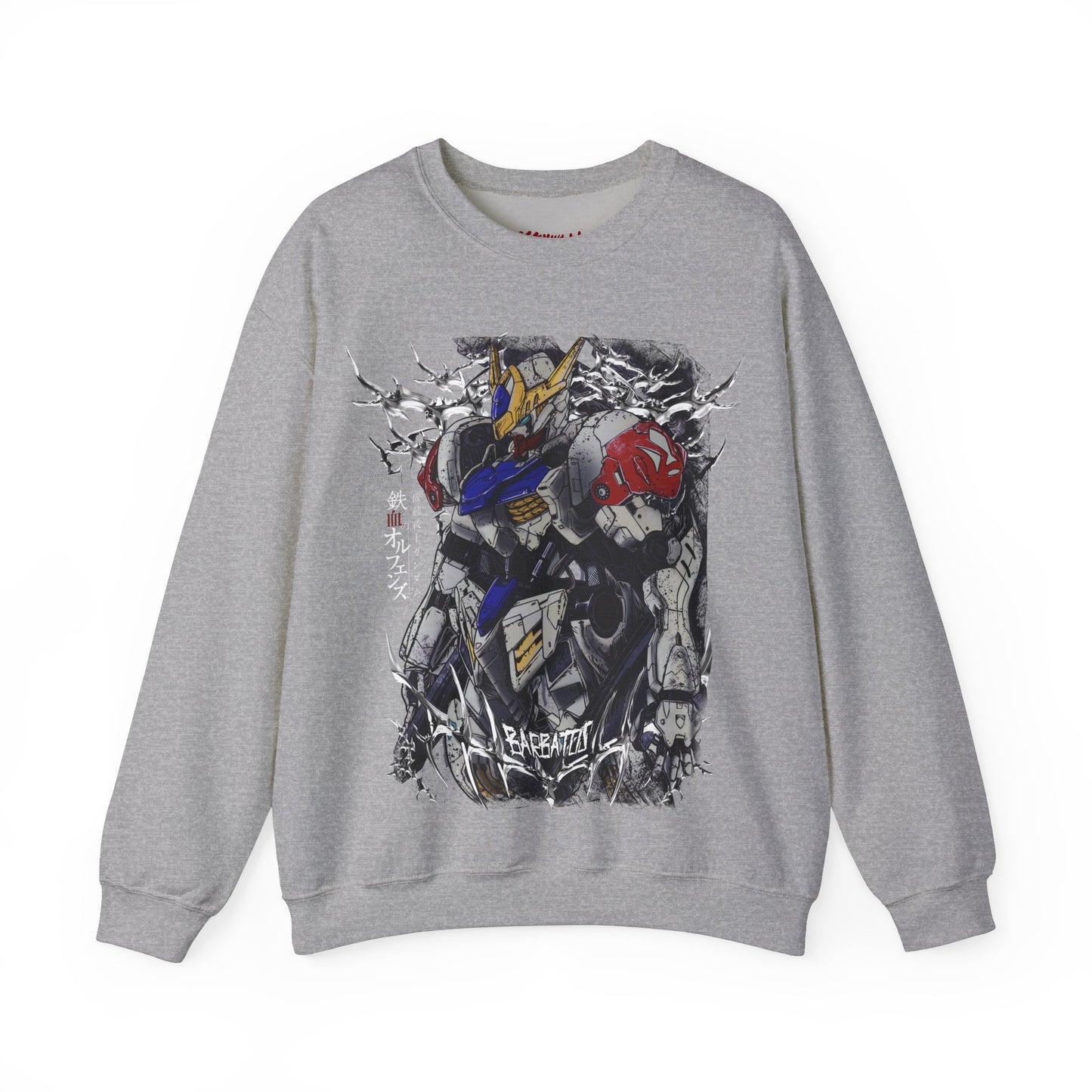 GUNDAM MOBILE SUIT BARBATOS CREWNECK SWEATSHIRT