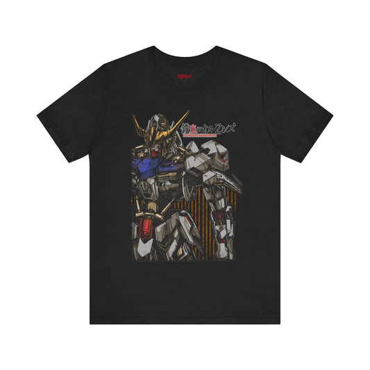 Gundam Mecha Robot anime Gunpla tshirt design boot by Katchmenaw collab with Princess Kimiko