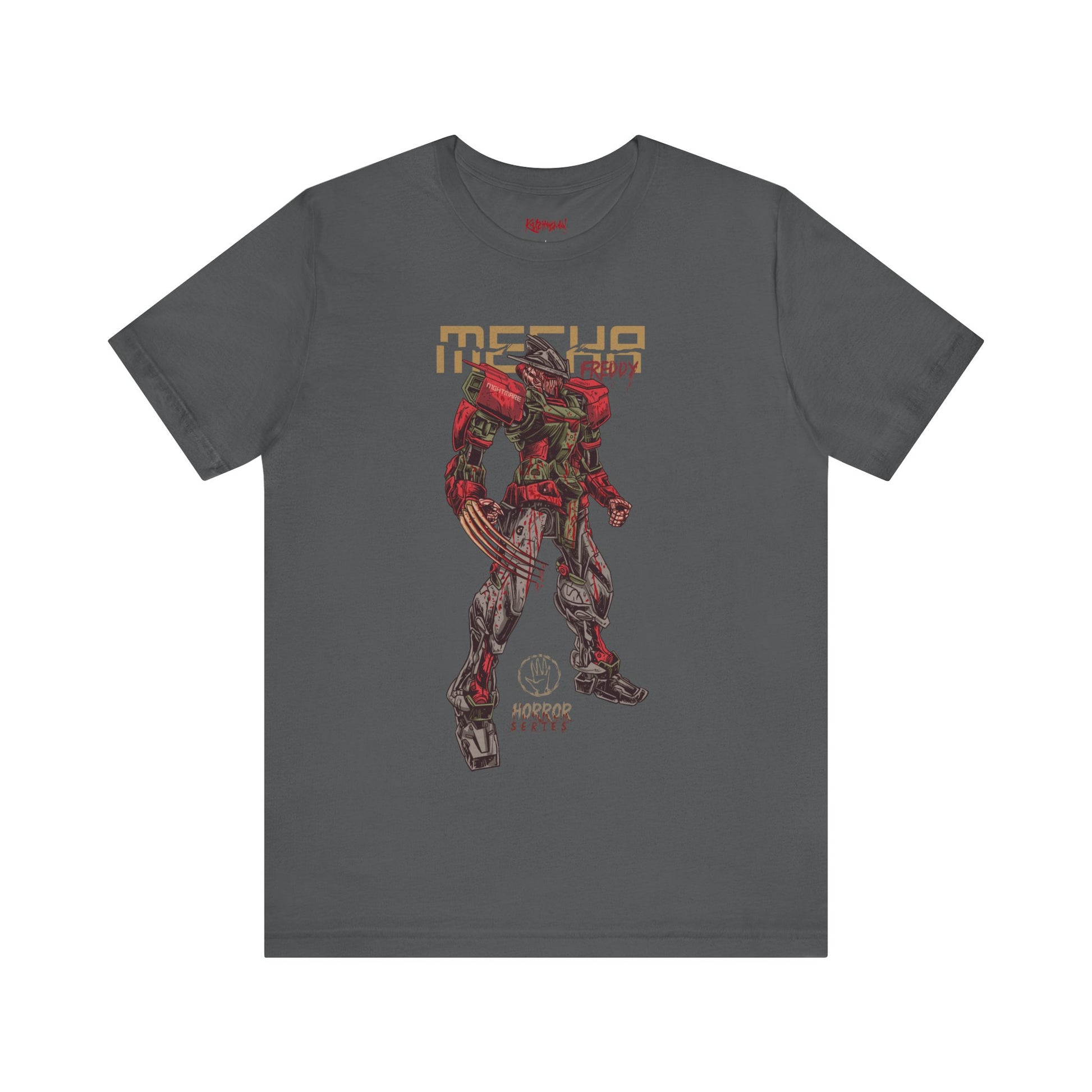 Gundam Mecha Robot anime Gunpla tshirt design boot by Katchmenaw collab with Princess Kimiko