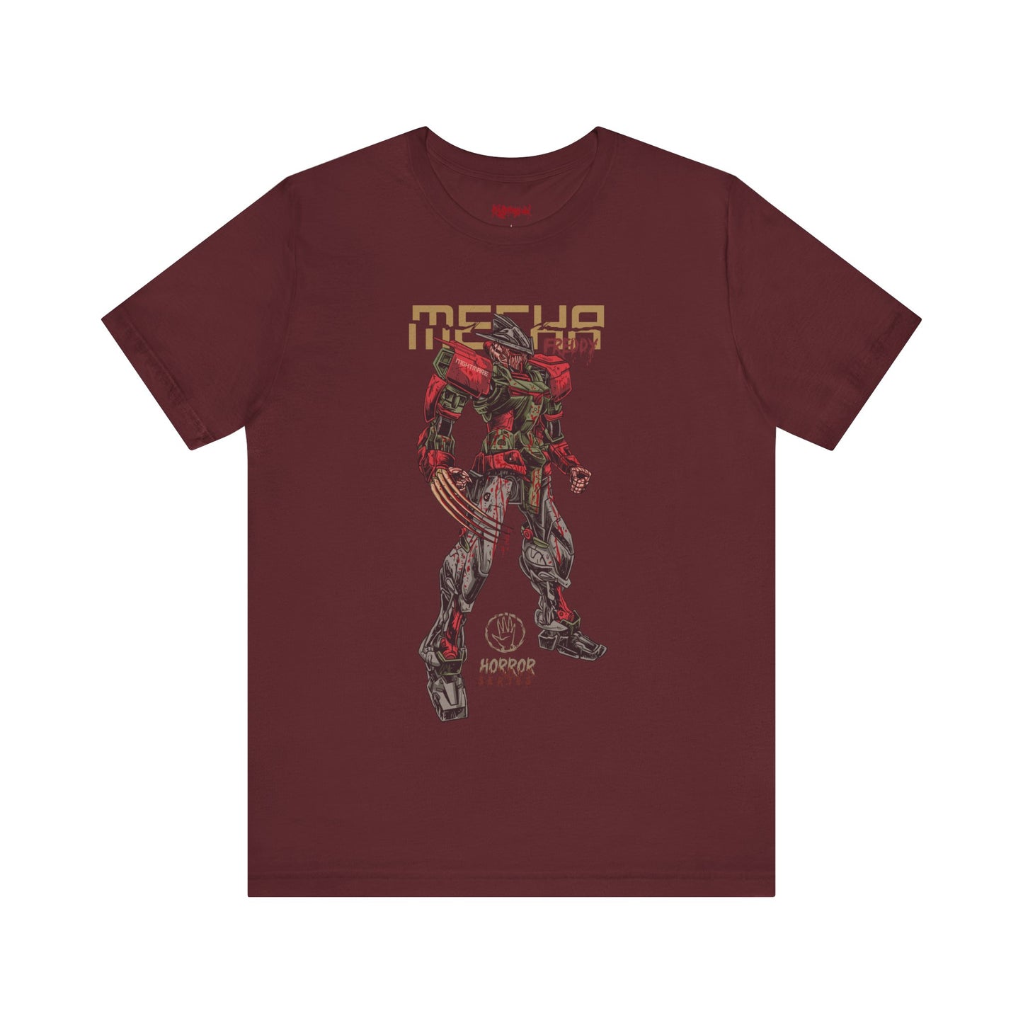 Gundam Mecha Robot anime Gunpla tshirt design boot by Katchmenaw collab with Princess Kimiko