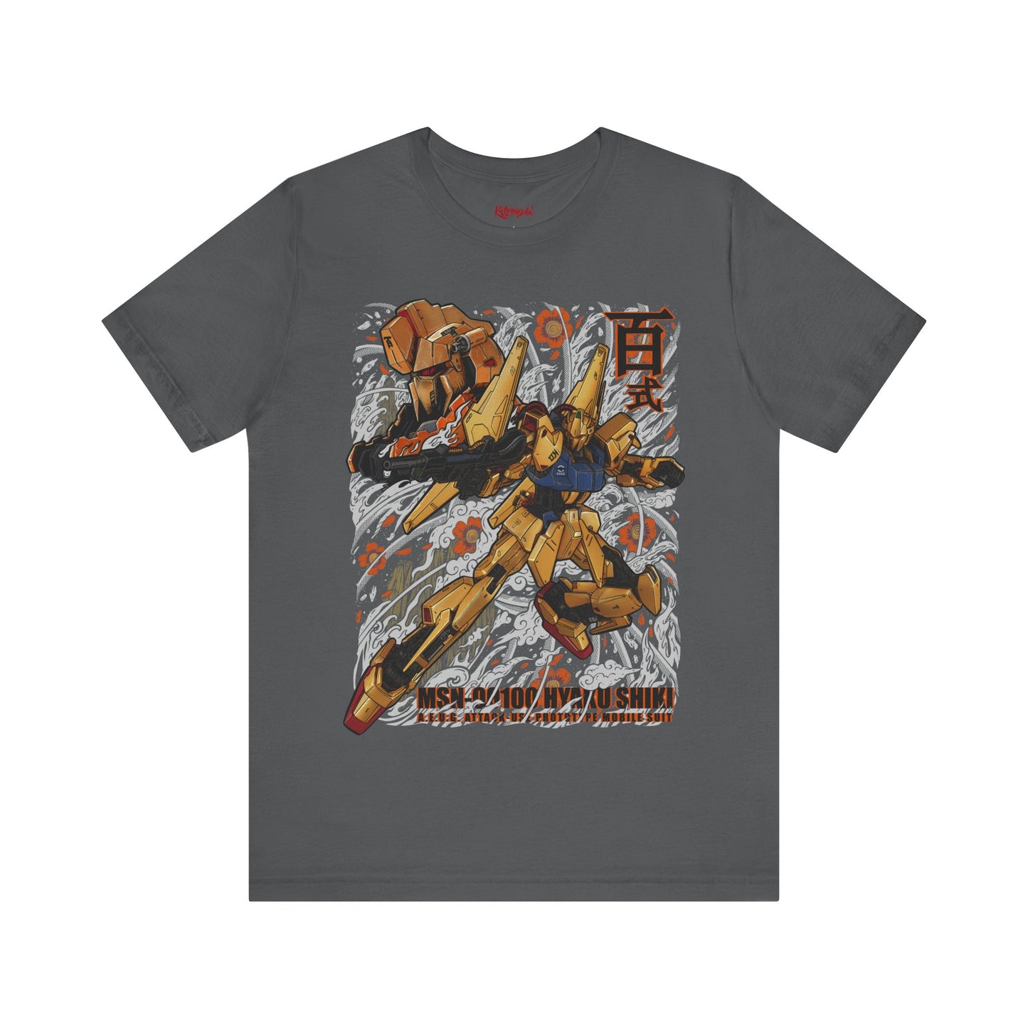 Gundam Mecha Robot anime Gunpla tshirt design boot by Katchmenaw collab with Princess Kimiko