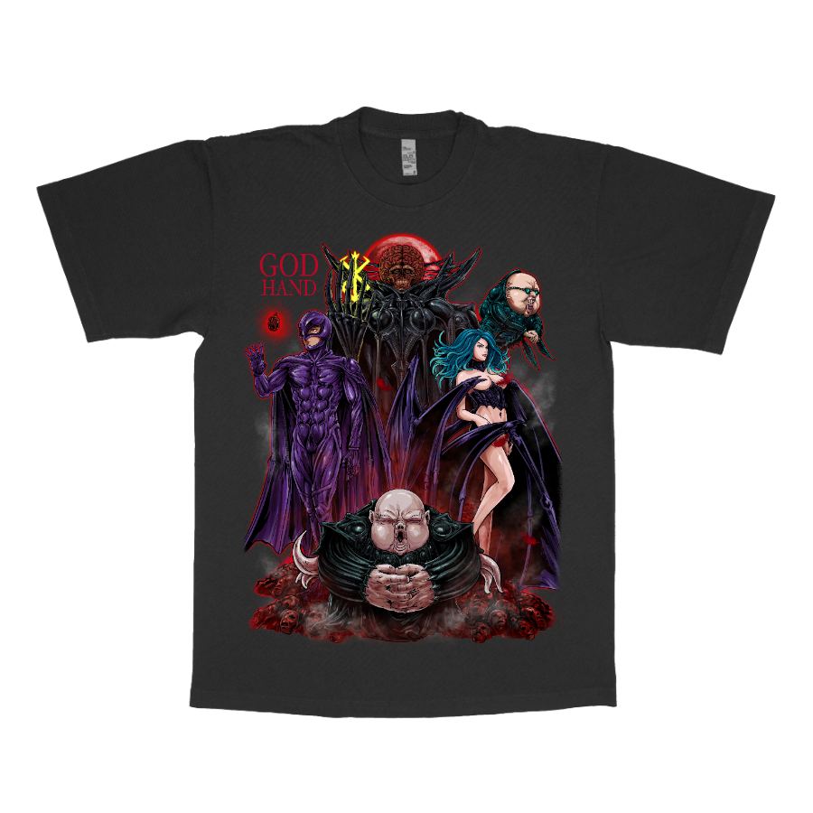 god hand berserk t shirt by katchmenaw