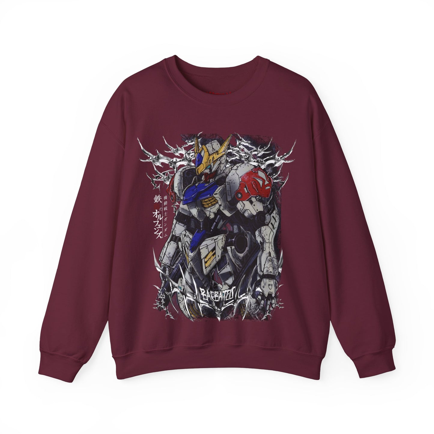 GUNDAM MOBILE SUIT BARBATOS CREWNECK SWEATSHIRT