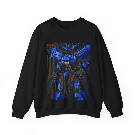 Gundam Mecha Robot anime Gunpla sweatshirt design boot by Katchmenaw collab with Princess Kimiko