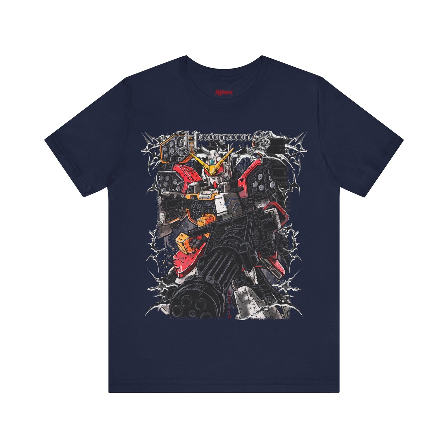 Gundam Mecha Robot anime Gunpla tshirt design boot by Katchmenaw collab with Princess Kimiko