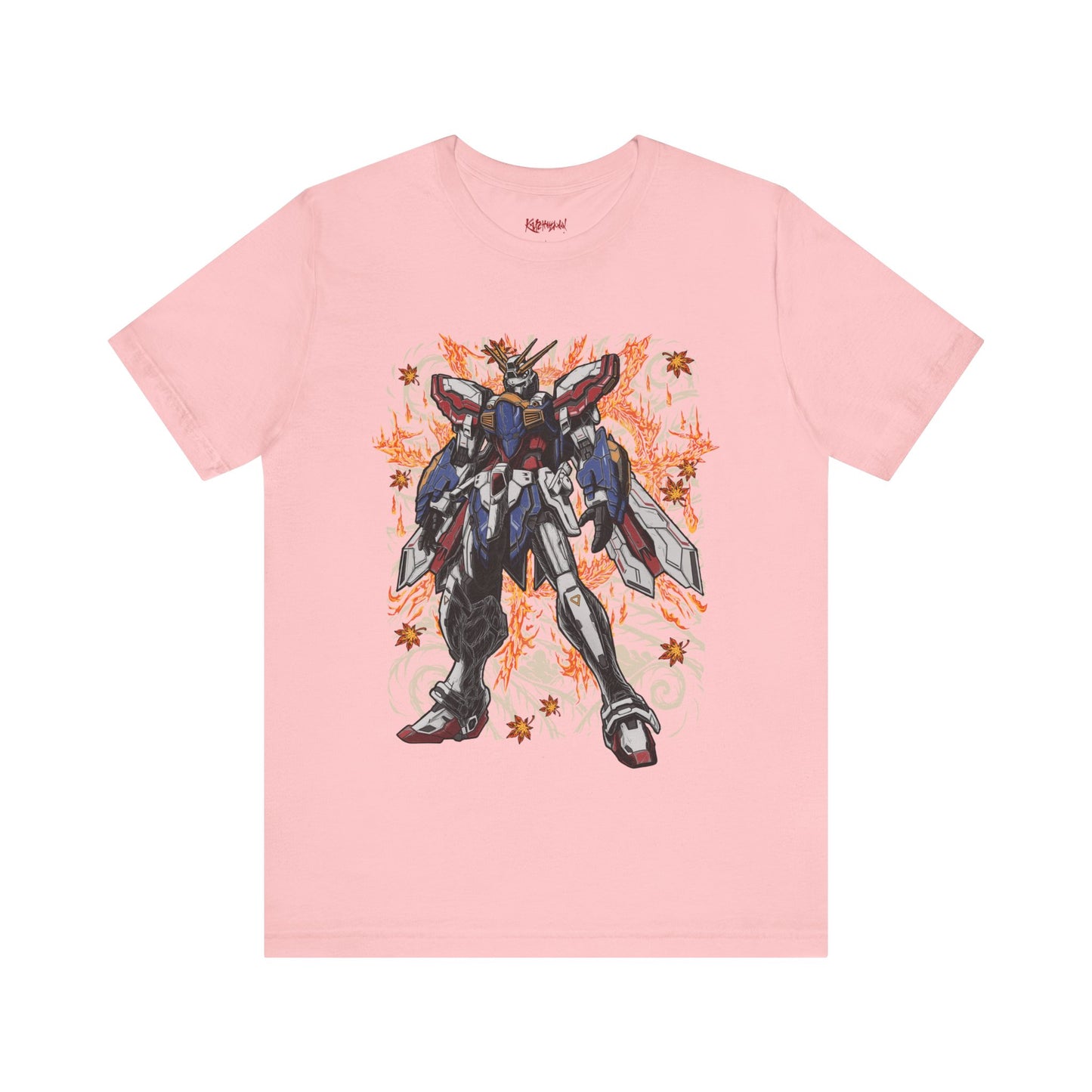 Gundam Mecha Robot anime Gunpla tshirt design boot by Katchmenaw collab with Princess Kimiko