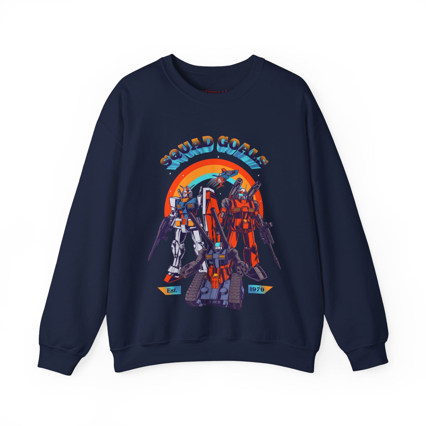 GUNDAM MOBILE SUIT SQUADRON CREWNECK SWEATSHIRT