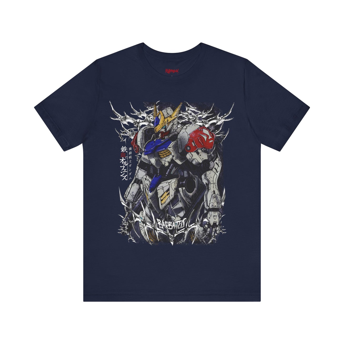 Gundam Mecha Robot anime Gunpla tshirt design boot by Katchmenaw collab with Princess Kimiko