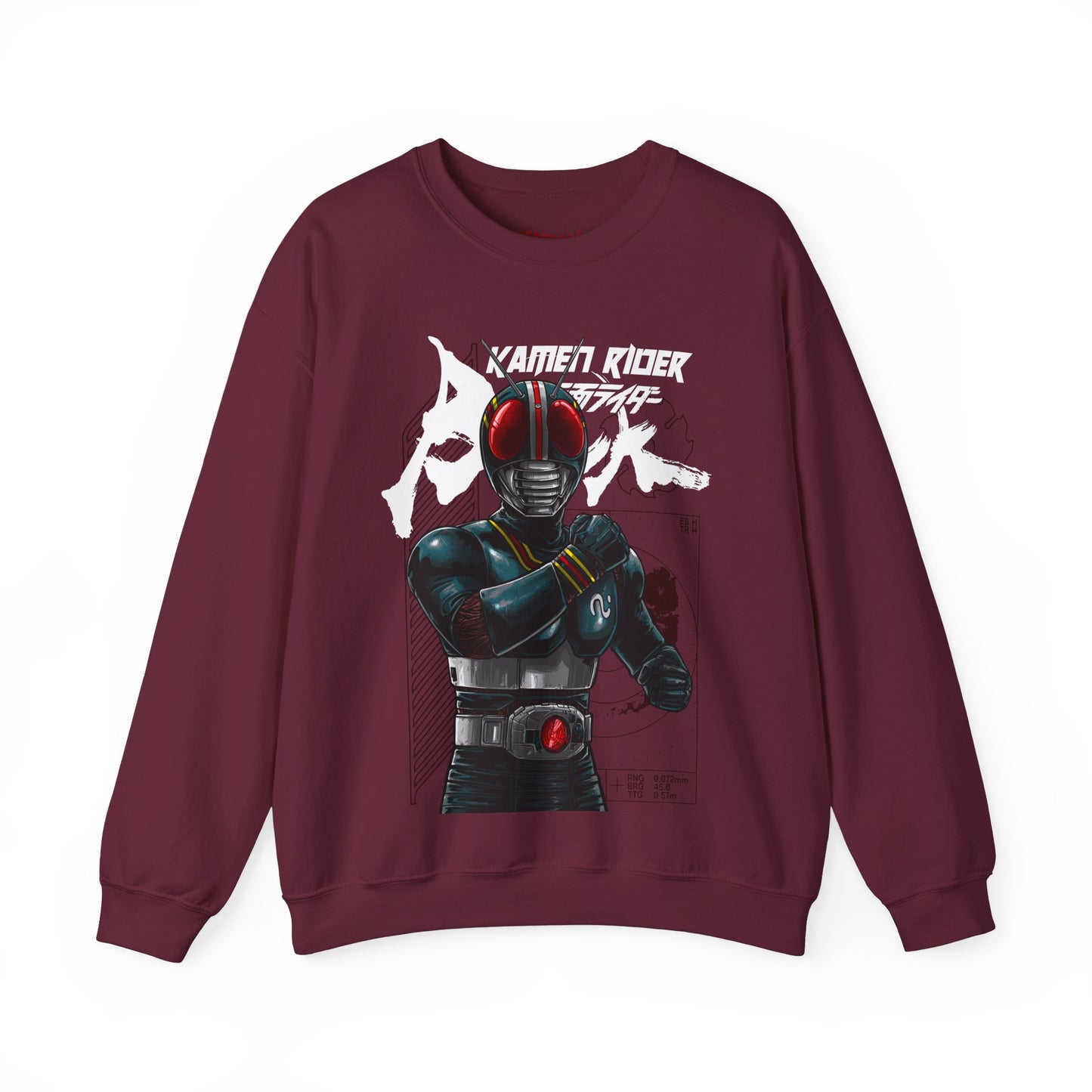 GUNDAM KAMEN RIDER READY CREWNECK SWEATSHIRT