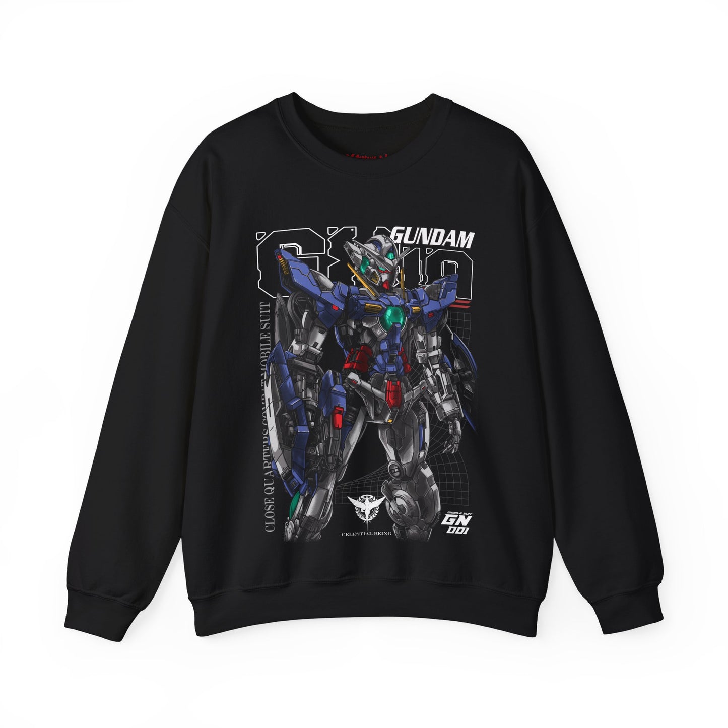 GUNDAM MOBILE SUIT EXIA CREWNECK SWEATSHIRT