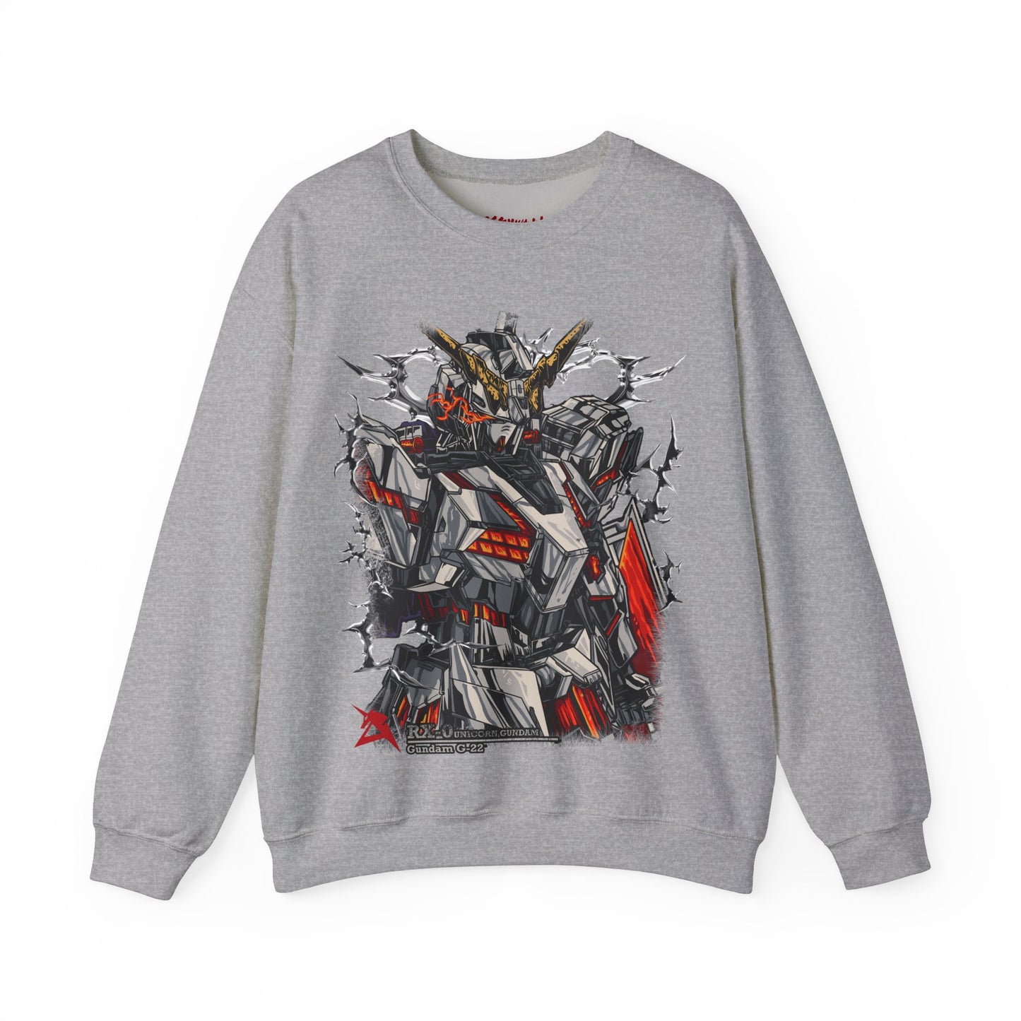 GUNDAM MOBILE SUIT UNICORN CREWNECK SWEATSHIRT