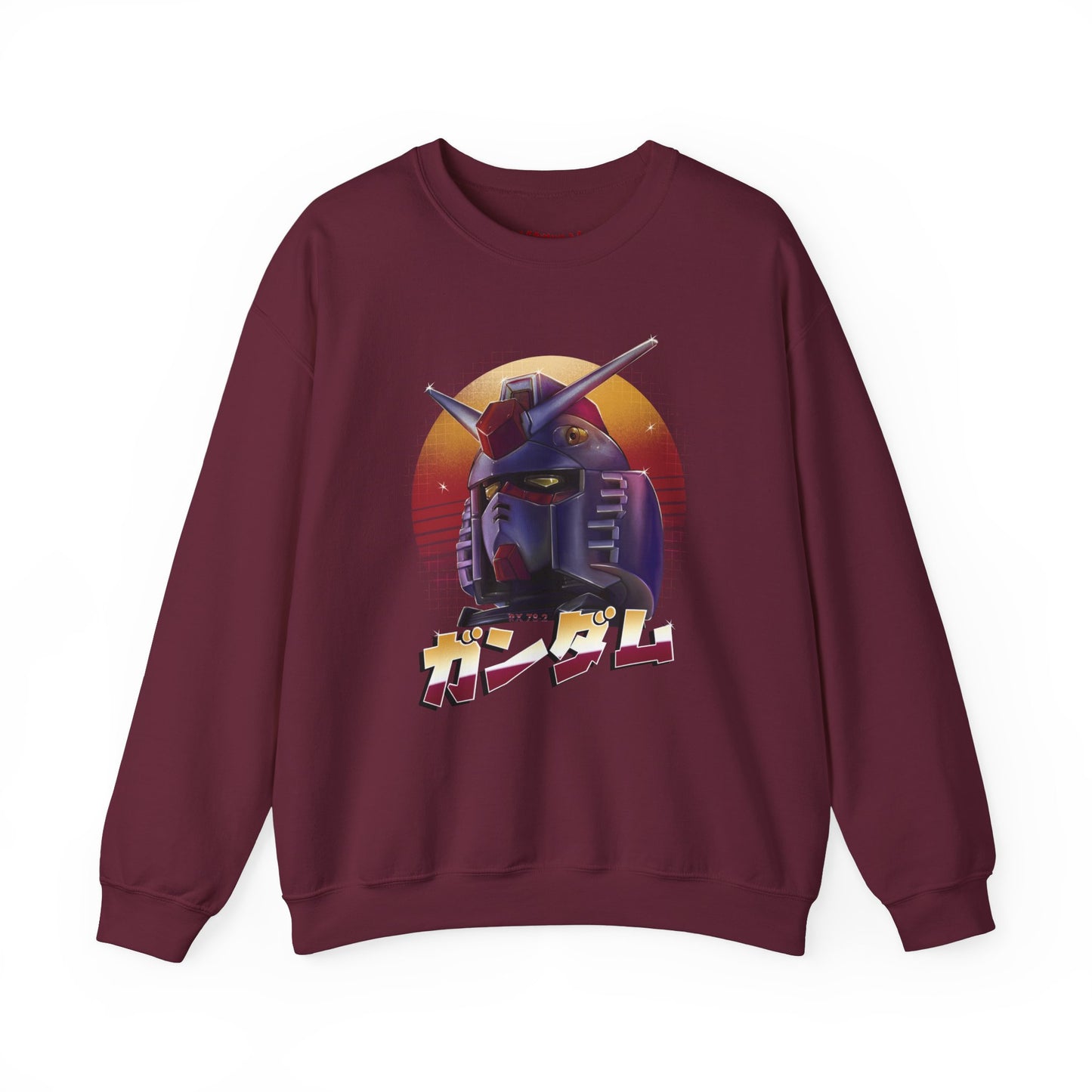 Gundam Mecha Robot anime Gunpla sweatshirt design boot by Katchmenaw collab with Princess Kimiko