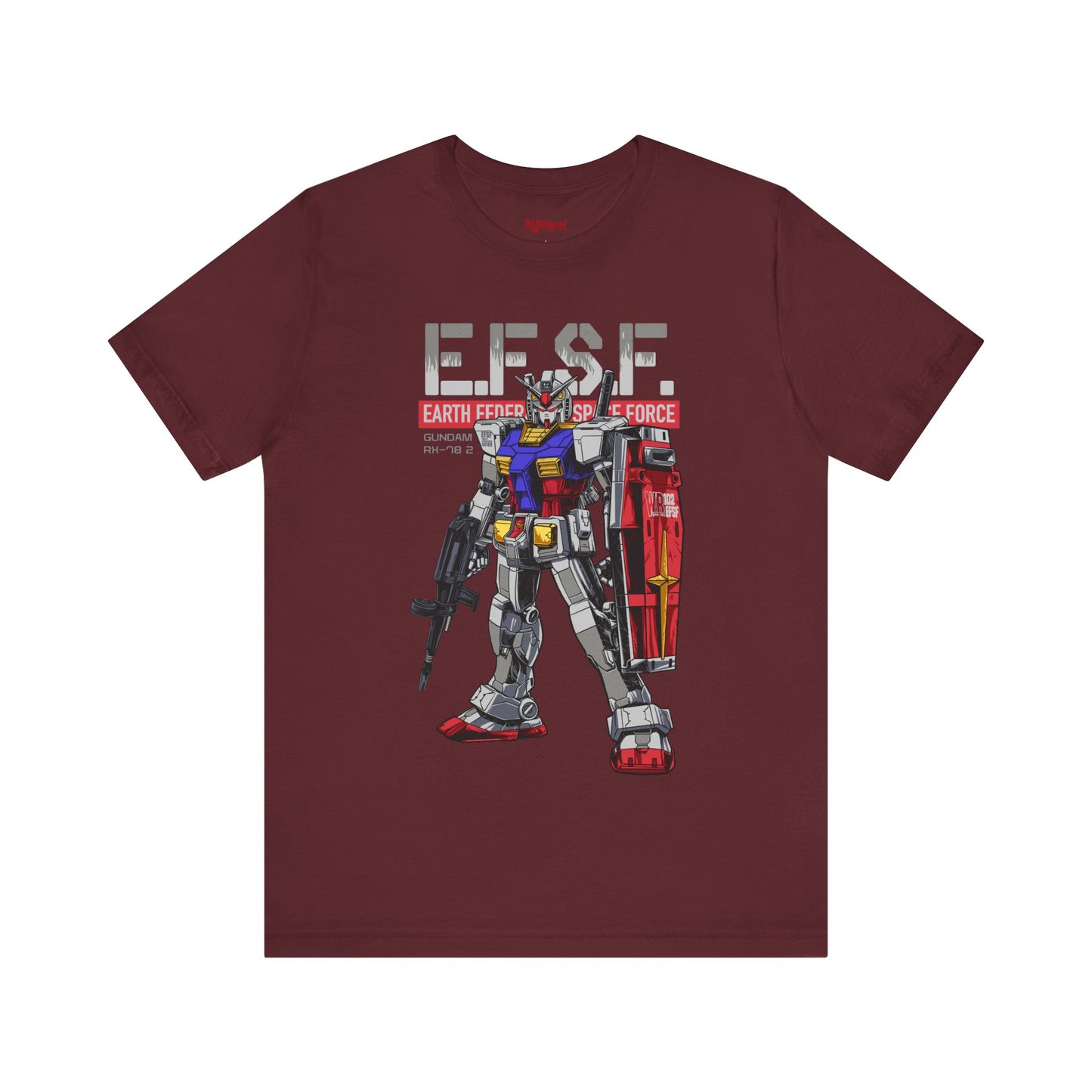 Gundam Mecha Robot anime Gunpla tshirt design boot by Katchmenaw collab with Princess Kimiko