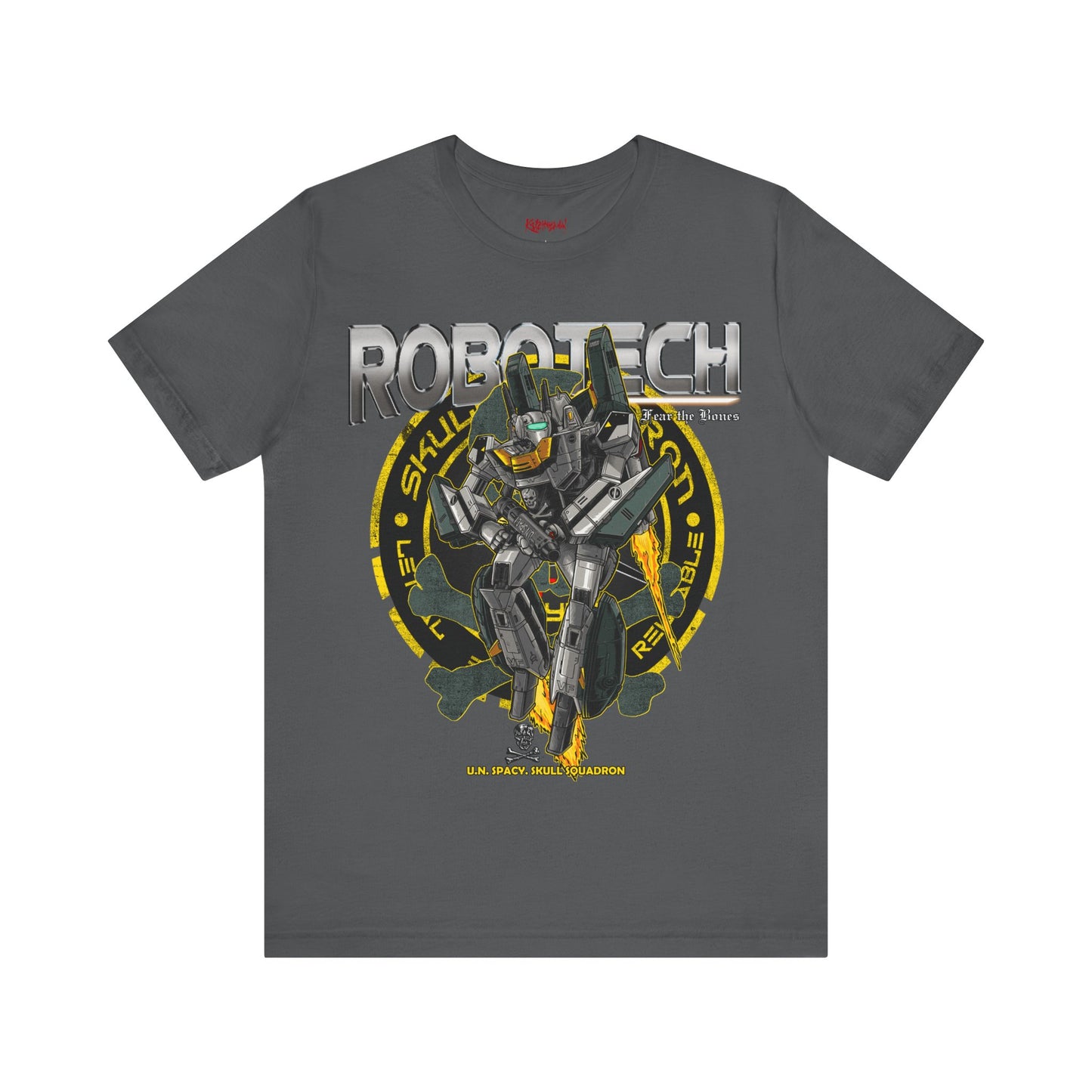 Gundam Mecha Robot anime Gunpla tshirt design boot by Katchmenaw collab with Princess Kimiko