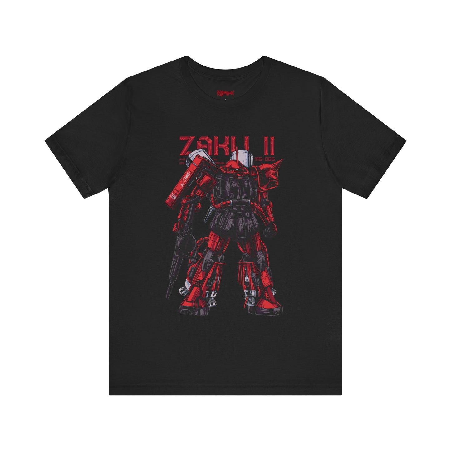 Gundam Mecha Robot anime Gunpla tshirt design boot by Katchmenaw collab with Princess Kimiko